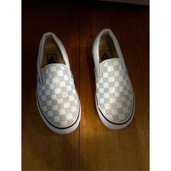 VANS CLASSIC CHECKERED SLIP ON VANS MENS SZ 3.5 WOMENS SZ 5 - Picture 2 of 10